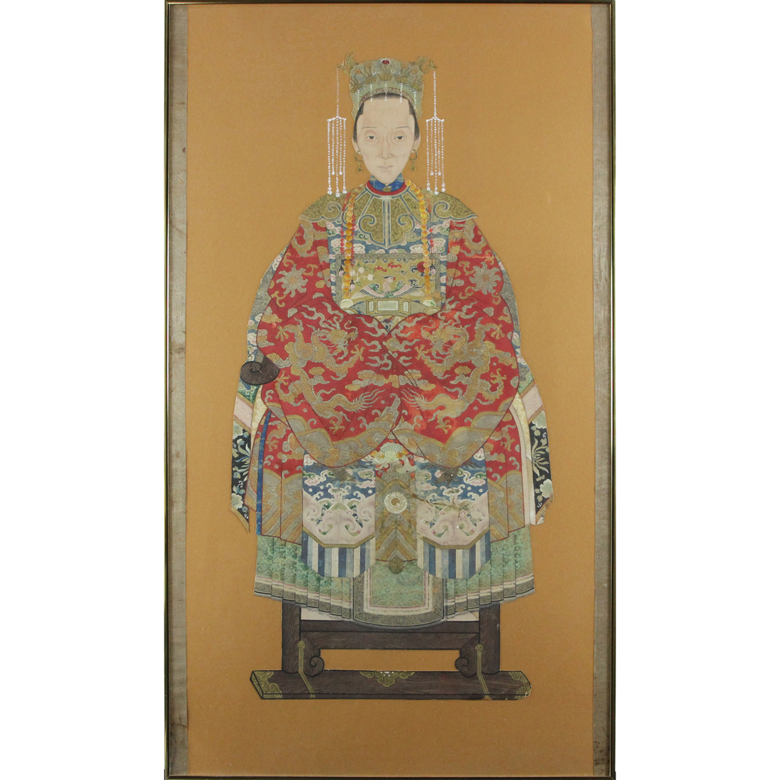 PAIR OF CHINESE ANCESTOR