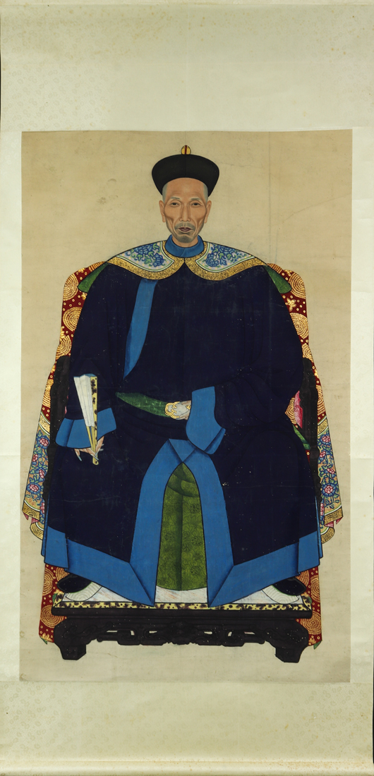 PAIR OF CHINESE ANCESTOR