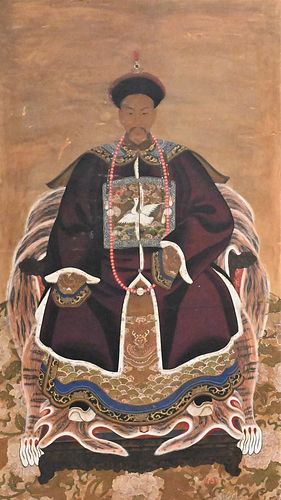 PAIR OF CHINESE ANCESTRAL