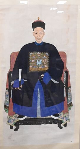 PAIR OF CHINESE ANCESTRAL