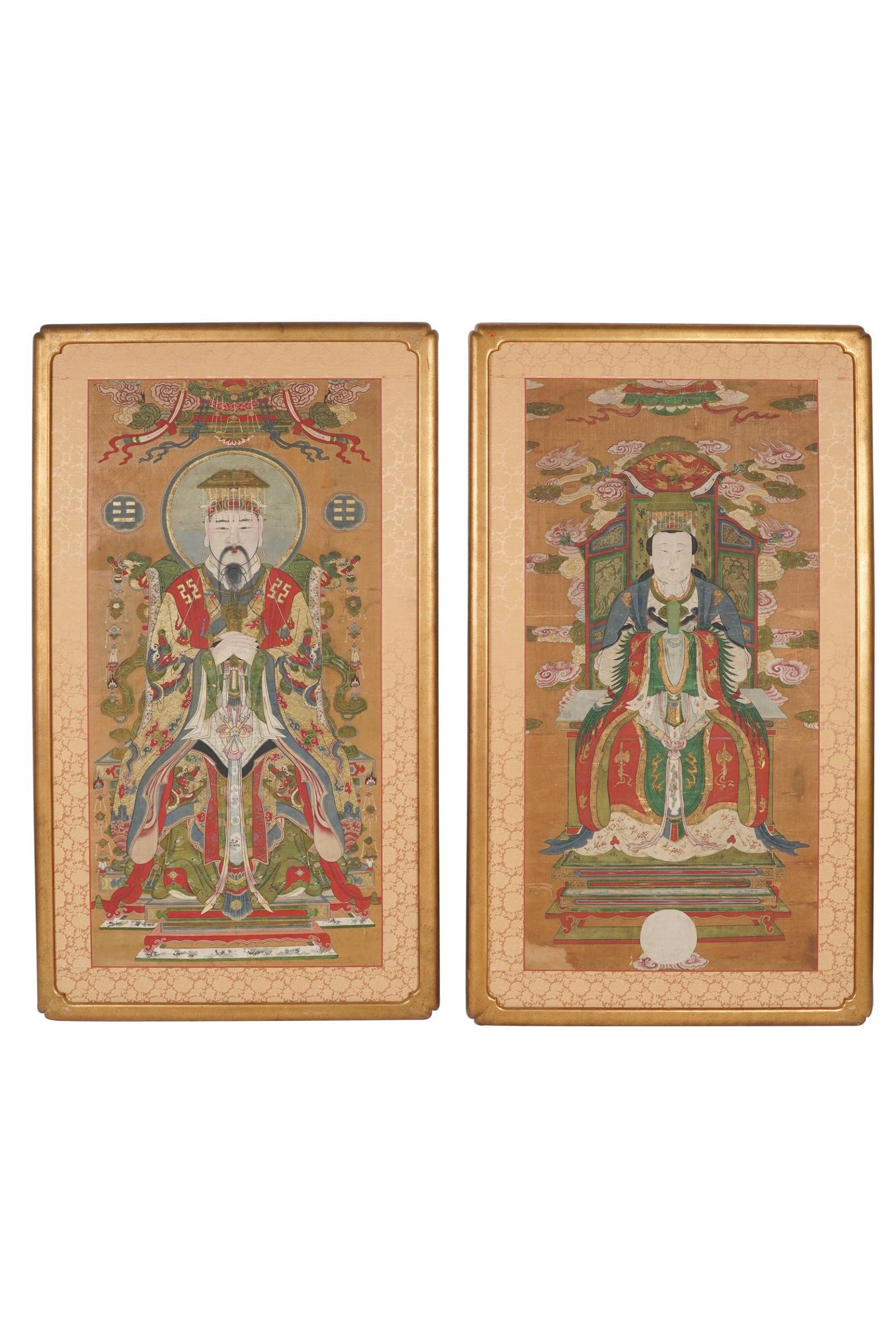 PAIR OF CHINESE ANCESTRAL