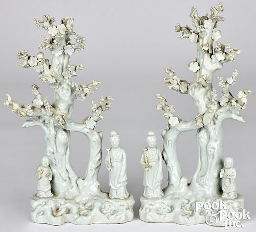 PAIR OF CHINESE BLANC DE CHINE