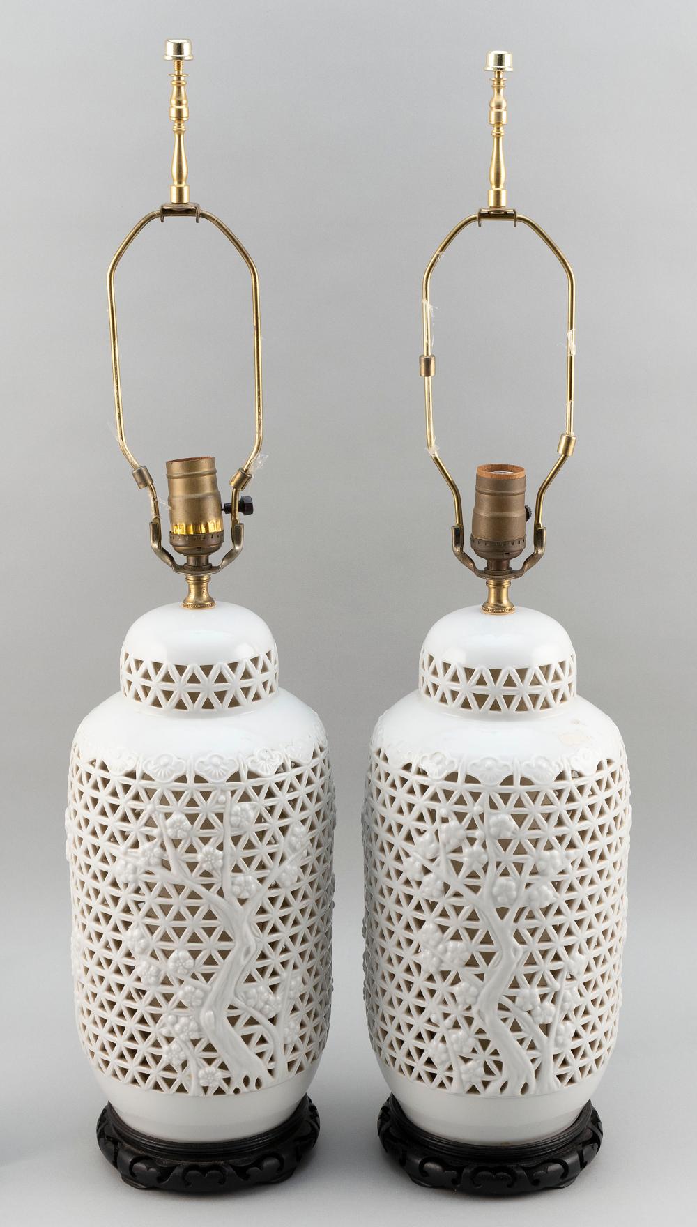PAIR OF CHINESE BLANC DE CHINE