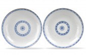 PAIR OF CHINESE BLUE & WHITE P