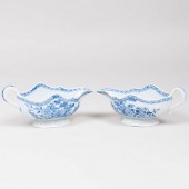 PAIR OF CHINESE BLUE AND WHITE
