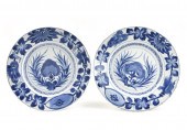 PAIR OF CHINESE BLUE &WHITE CH
