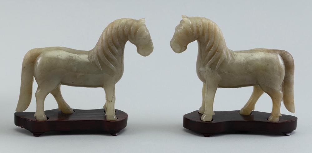 PAIR OF CHINESE CARVED LIGHT