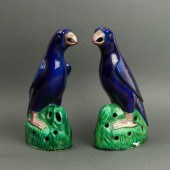 PAIR OF CHINESE CERAMIC FIGURE