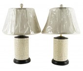 PAIR OF CHINESE CERAMIC TABLE