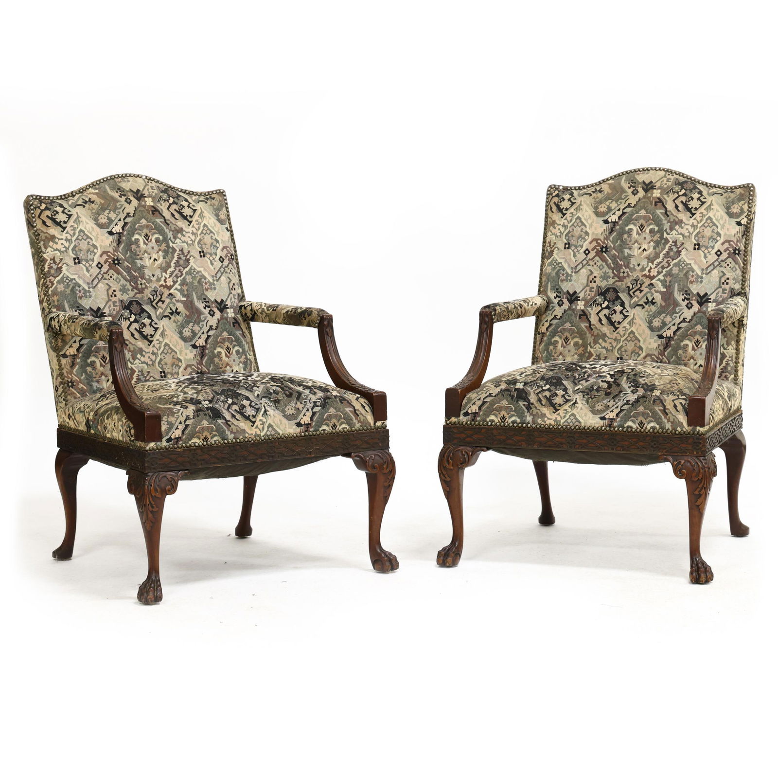 PAIR OF CHINESE CHIPPENDALE STYLE