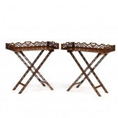 PAIR OF CHINESE CHIPPENDALE ST