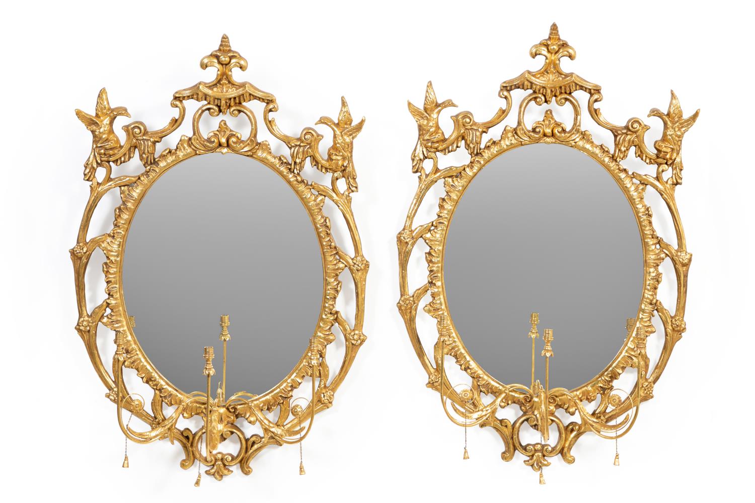 PAIR OF CHINESE CHIPPENDALE STYLE