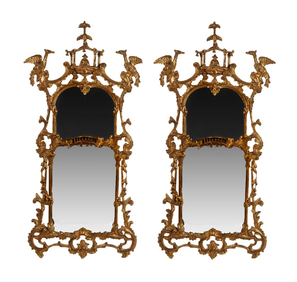 PAIR OF CHINESE CHIPPENDALE-STYLE
