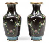PAIR OF CHINESE CLOISONNé ENAM