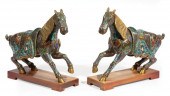 PAIR OF CHINESE CLOISONNé ENAM