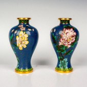 PAIR OF CHINESE CLOISONNE FLOR
