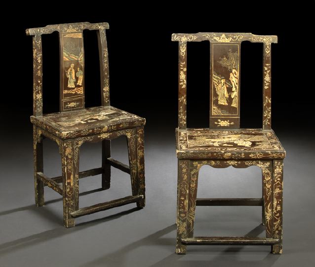 Pair of Chinese Coromandel