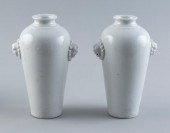PAIR OF CHINESE DEHUA PORCELAI