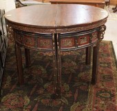 PAIR OF CHINESE DEMILUNE CONSO