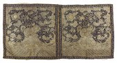 PAIR OF CHINESE EMBROIDERED SI