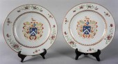 PAIR OF CHINESE EXPORT ARMORIA