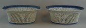PAIR OF CHINESE EXPORT BLUE FI