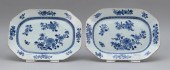 PAIR OF CHINESE EXPORT BLUE AN