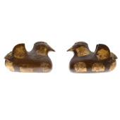 PAIR OF CHINESE EXPORT BRONZE