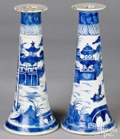 PAIR OF CHINESE EXPORT CANTON