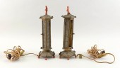 PAIR OF CHINESE EXPORT CARVED