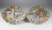 PAIR OF CHINESE EXPORT CLOBBER