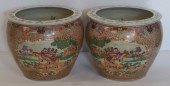 PAIR OF CHINESE EXPORT ENAMEL