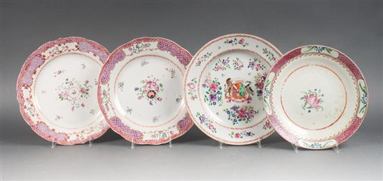 Pair of Chinese Export Famille Rose