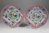 PAIR OF CHINESE EXPORT FAMILLE