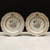 PAIR OF CHINESE EXPORT FAMILLE
