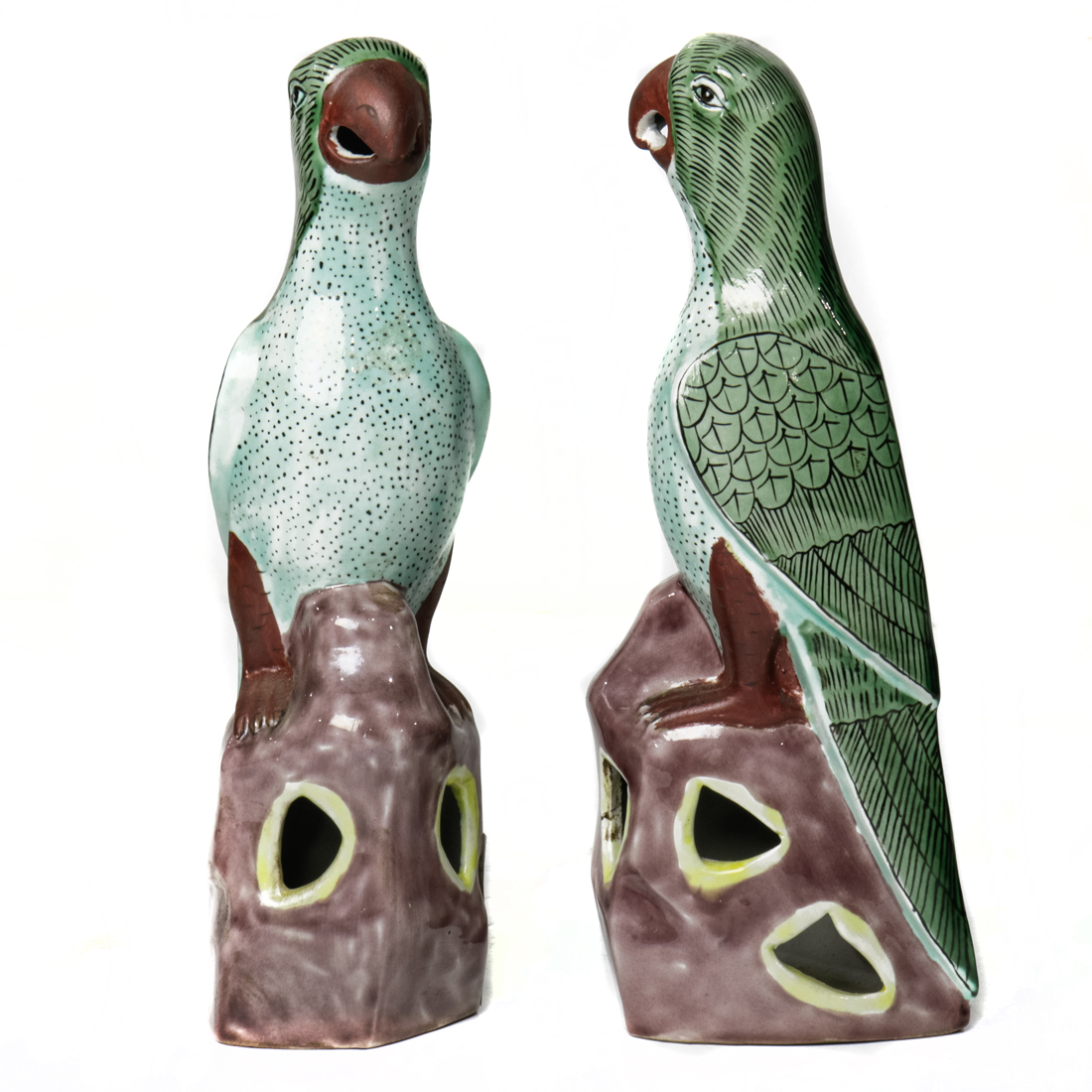 PAIR OF CHINESE EXPORT FAMILLE