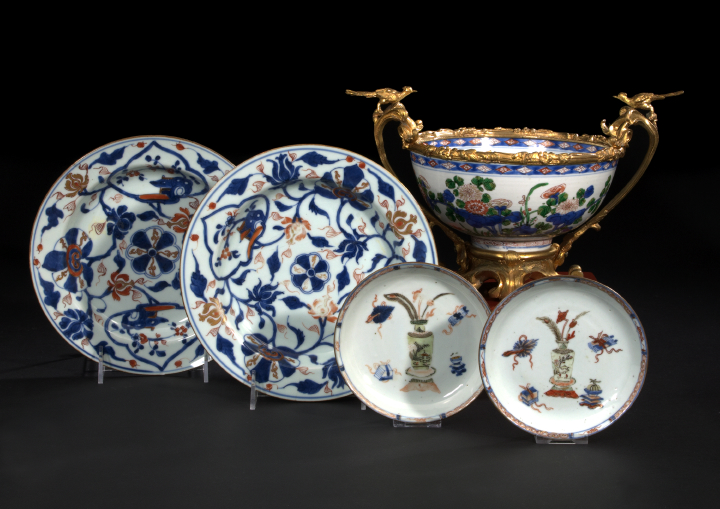 Pair of Chinese Export "Imari"