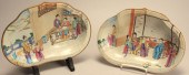 PAIR OF CHINESE EXPORT KIDNEY-
