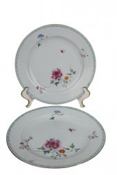 PAIR OF CHINESE EXPORT PLATESC