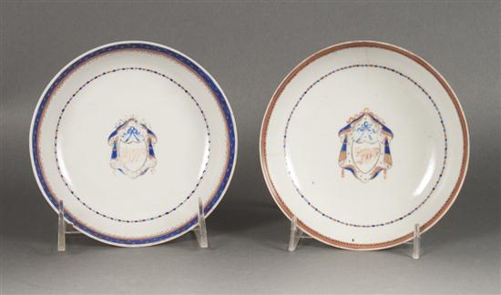 Pair of Chinese Export porcelain