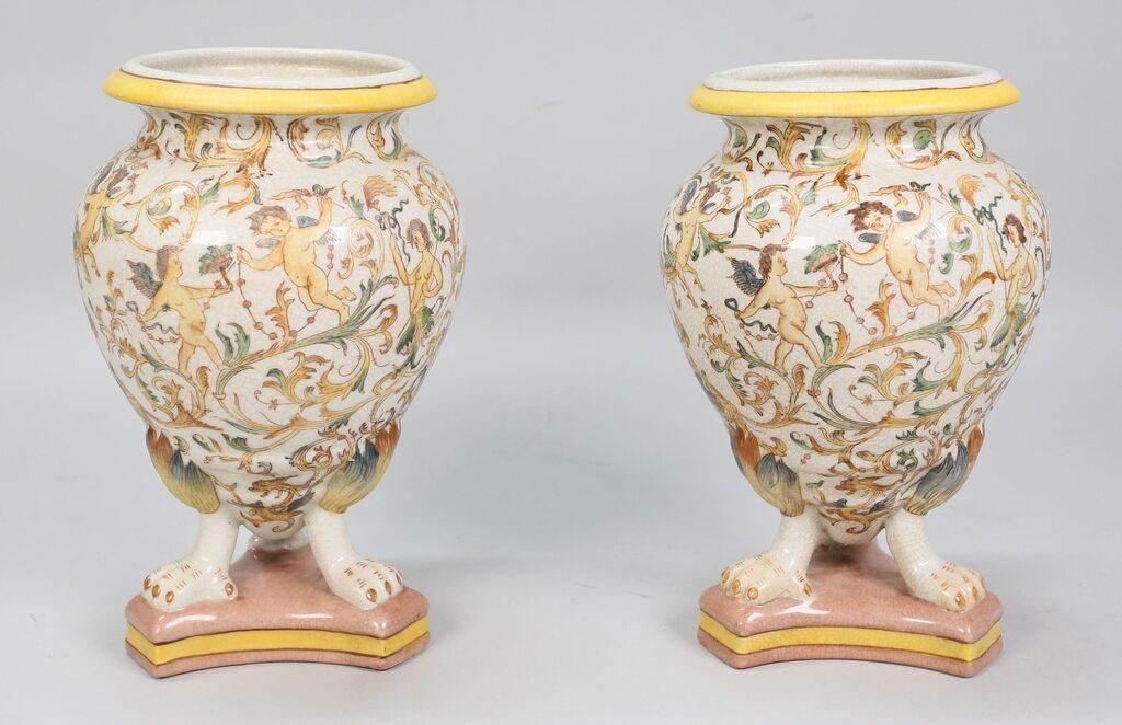 PAIR OF CHINESE EXPORT PORCELAIN