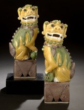 Pair of Chinese Export Porcela