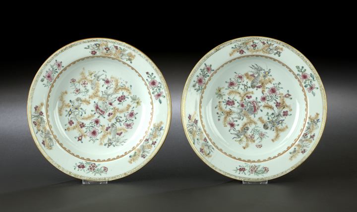 Pair of Chinese Export Porcelain