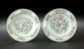 Pair of Chinese Export Porcela