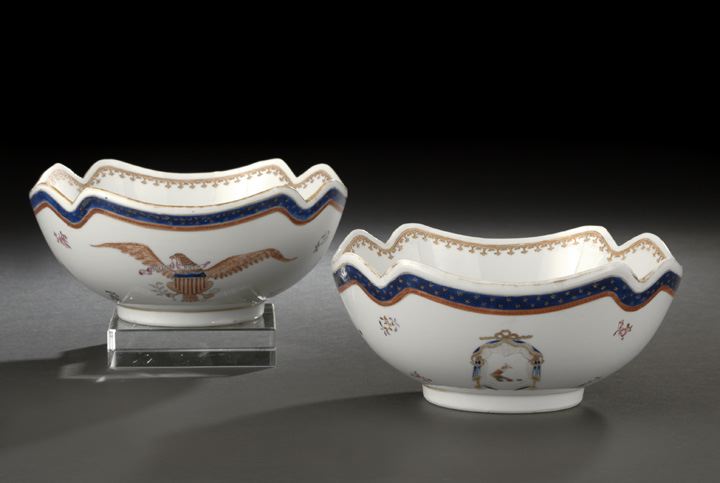 Pair of Chinese Export Porcelain