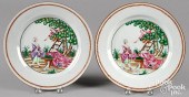PAIR OF CHINESE EXPORT PORCELA