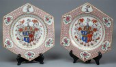 PAIR OF CHINESE EXPORT PORCELA