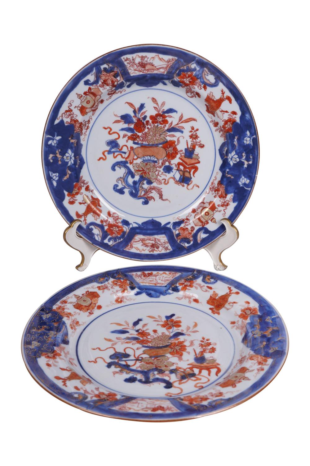 PAIR OF CHINESE EXPORT PORCELAIN