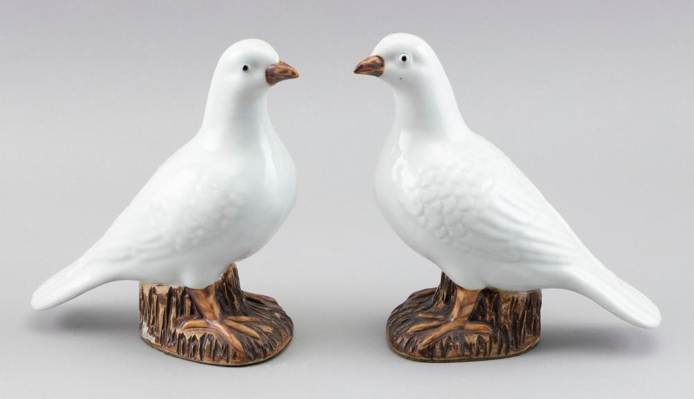 PAIR OF CHINESE EXPORT PORCELAIN