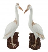 PAIR OF CHINESE EXPORT PORCELA